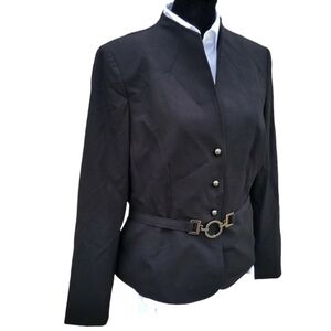 Tahari Jacket Women's. Size 10. Jacket, Belt And Hardware. New With Tags.